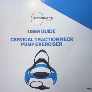 Dr. Franklyn’s Cervical Traction Neck Exerciser – Neck Curve Restorer & Support